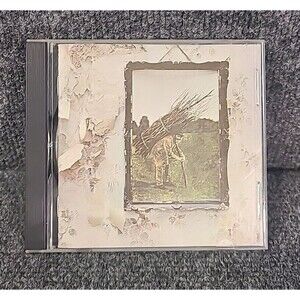 Vintage Led Zeppelin IV CD 19129-2 Europe: 250 008 (1971 Edition)USA atlantic